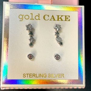Sterling Silver Star Earrings